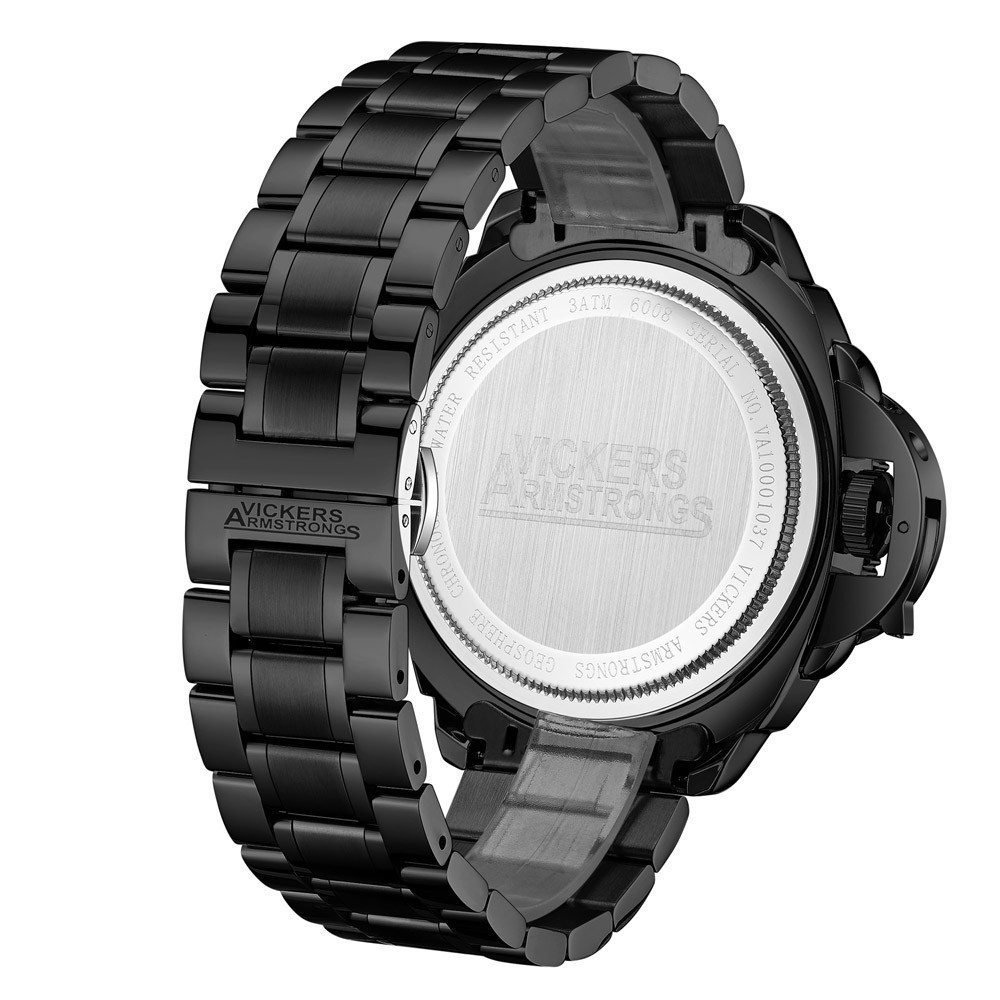 Montre Quartz - VICKERS ARMSTRONGS - Geosphere Black - VA0030