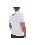 T-shirt logo col V - EMPORIO ARMANI - 00010 Bianco - 111760 2F725