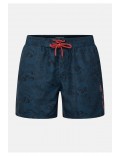 Short de bain printé - Kaporal.-NAVY-VANN