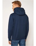 Sweatshirt à capuche en coton uni - Tommy Jeans.-C87 Twilight Navy-DM0DM09593