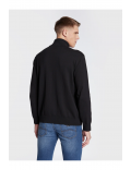 Pull à col montant zippé - Armani exchange.-1200 BLACK-6LZM2G ZMX8Z