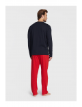 Pyjama 100% coton - Tommy Hilfiger.-0SC BLACK-UM0UM01961