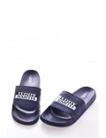 Mules PVC à gros logo Teddy smith NAVY 71457