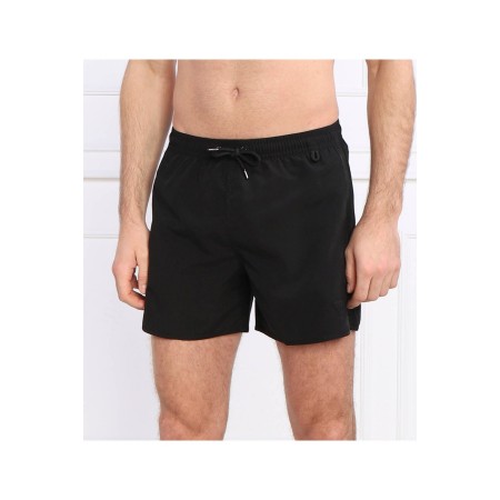 Short de bain polyester logo brodé Emporio armani 00020 NERO 211740 3R420