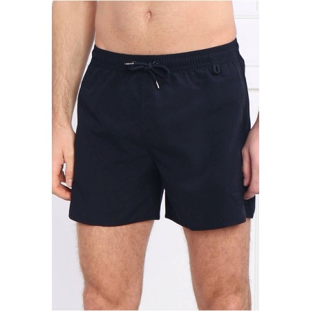 Short de bain polyester logo brodé - Emporio armani.-06935 BLU NAVY-211740 3R420