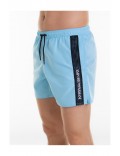 Short de bain bande logo - Emporio armani.-00031 CIELO-211740 3R423