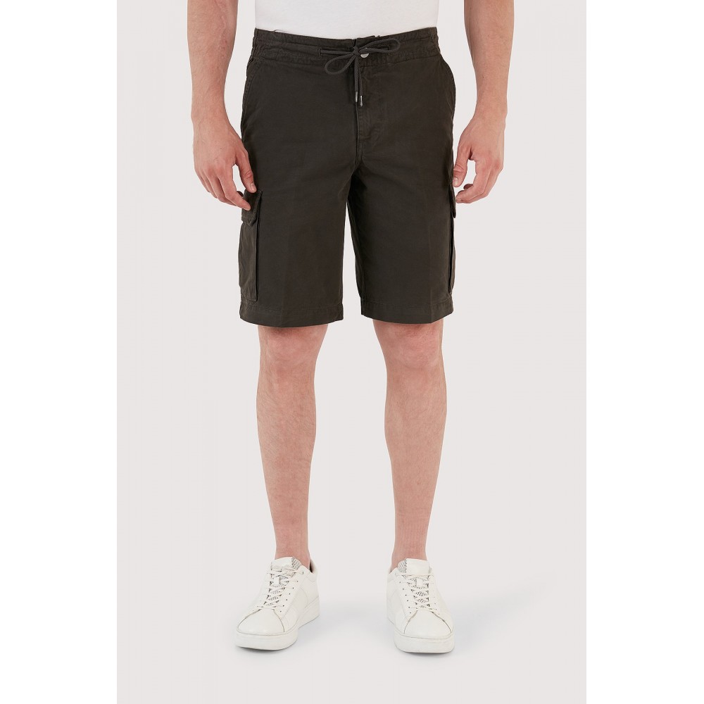 Short cargo en coton Emporio armani 06154 DARK LAND 211835 3R471