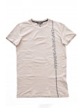 TShirt coton stretch logo vertical - Emporio armani.-10950 CORDA-111035 3F523