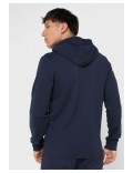 Sweat zippé à capuche logo brodé - Emporio armani.-00135 MARINE-111784 3F571