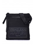 Sacoche toile enduite logo 3D - Versace Jeans.-899 BLACK-75YA4B67 ZS932