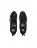 Sneakers en cuir printé - Versace Jeans.-899 BLACK-72YA3SC7 ZP095