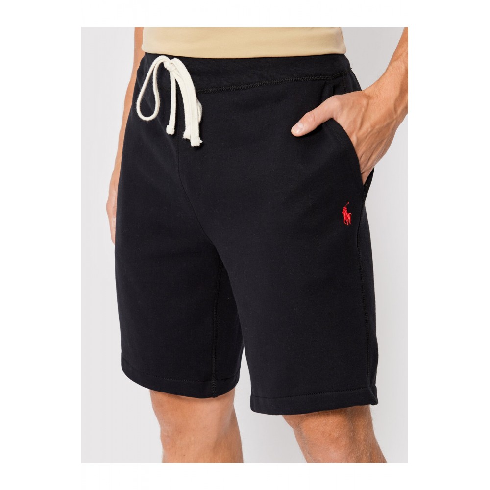 Short regular fit logo brodé Ralph lauren BLACK 710790292001