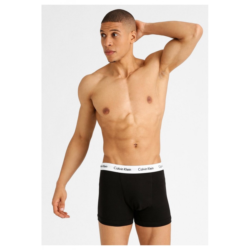 Tripack boxers coton stretch Calvin klein 001 BLACK 0000U2662G