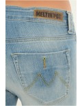 Jean girlfriend stretch Lakita Meltin'pot BS16 BLEU LAKITA D1669 UK420