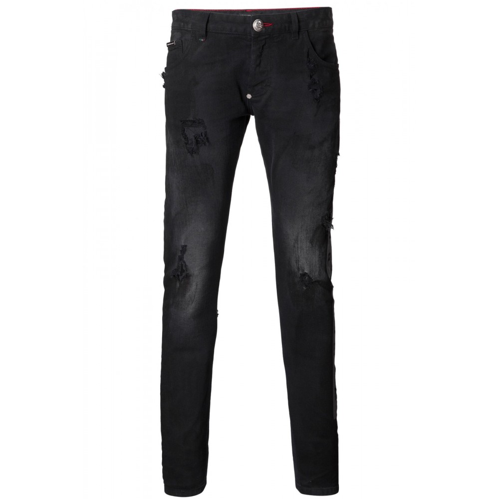 Jean slim noir MDT0517 CANGE Philipp plein 02ON ONI MDT0415