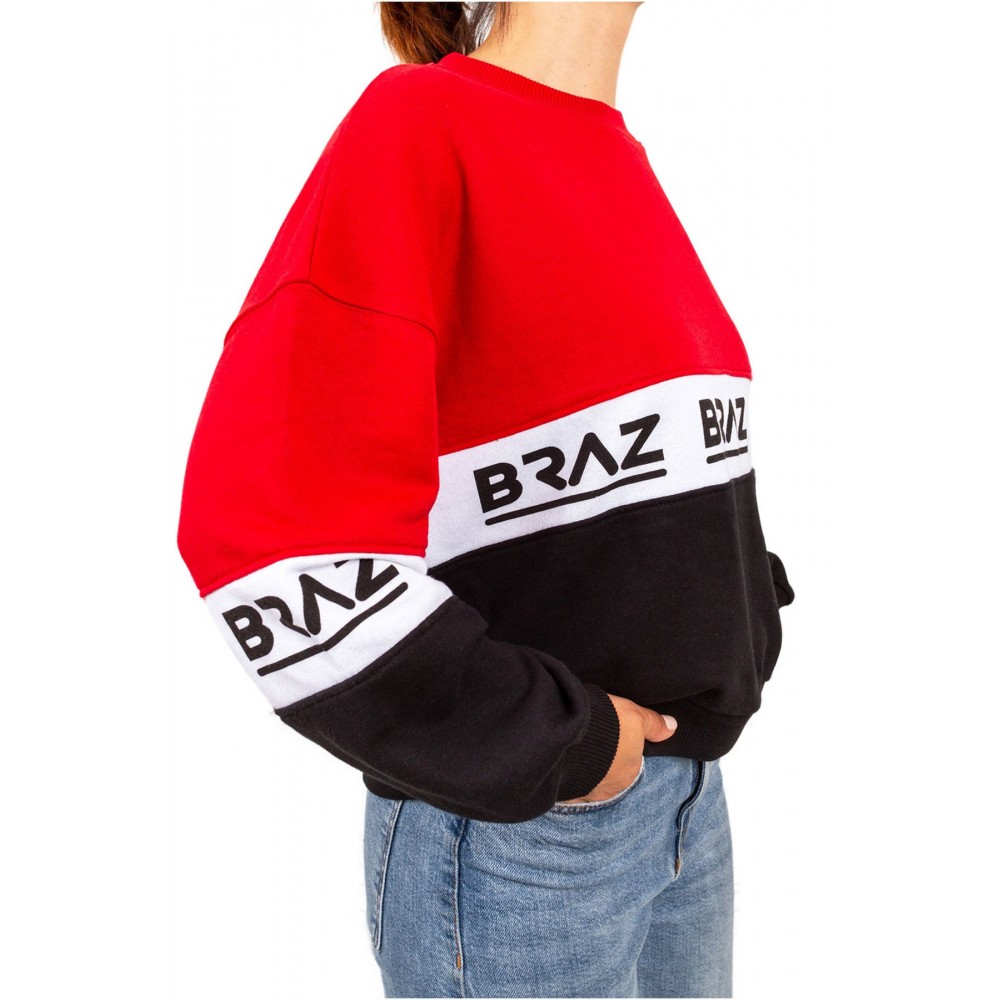 Pull coton logo 120972TSH Braz ROUGE 120972TSH