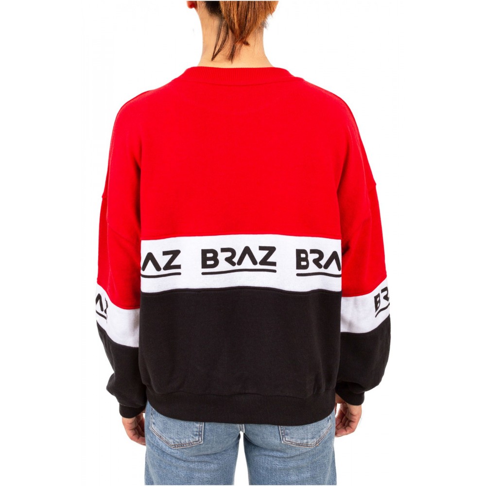 Pull coton logo 120972TSH Braz ROUGE 120972TSH