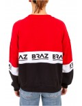 Pull coton logo 120972TSH Braz ROUGE 120972TSH