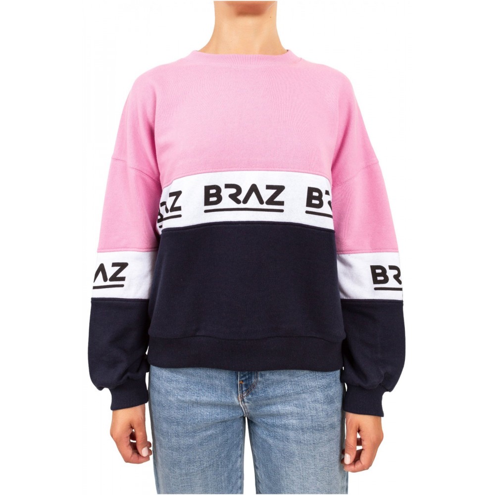 Pull coton logo 120972TSH Braz ROSE 120972TSH