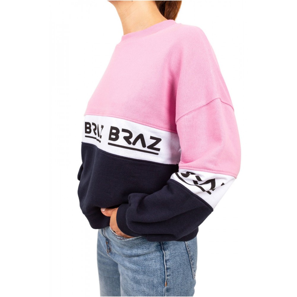 Pull coton logo 120972TSH Braz ROSE 120972TSH