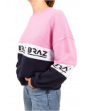 Pull coton logo 120972TSH Braz ROSE 120972TSH