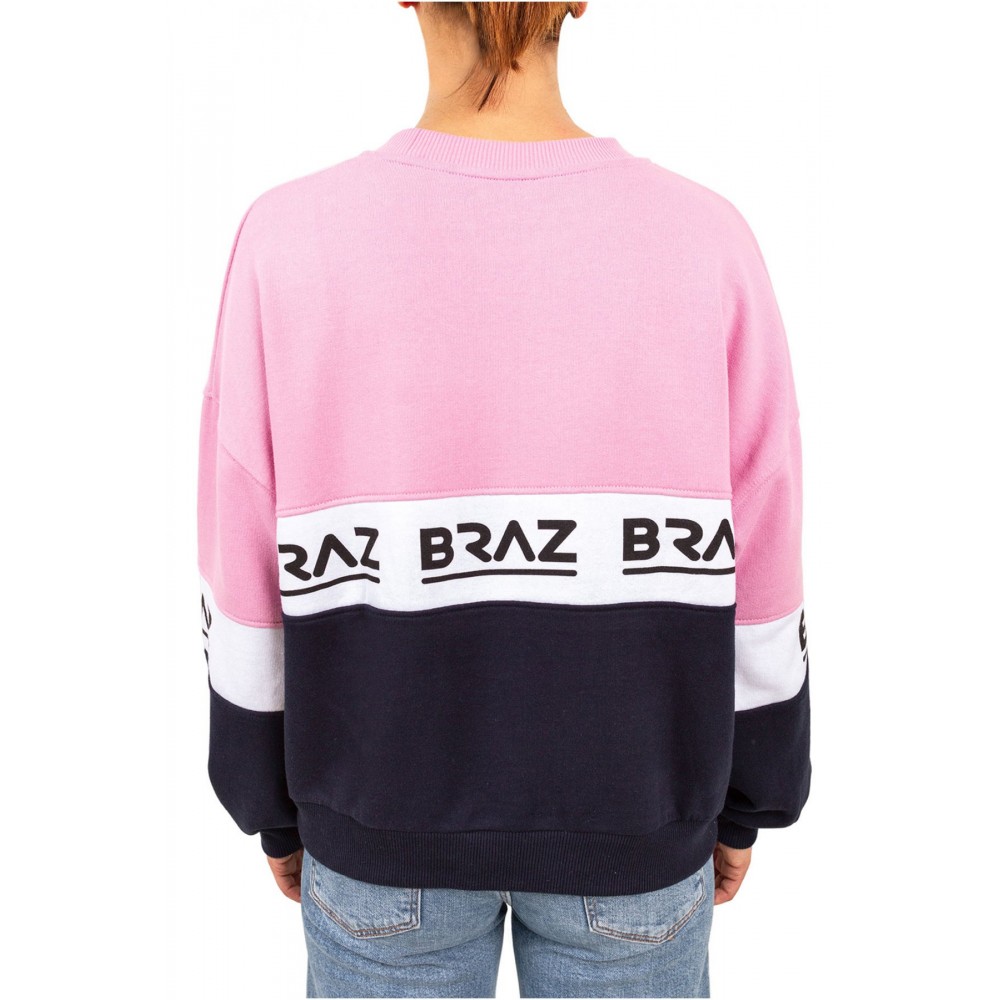 Pull coton logo 120972TSH Braz ROSE 120972TSH