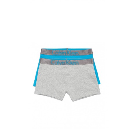 Lot de 2 boxers stretch Calvin klein 1GreyHeather/1BlueJewel B70B700210-0IM