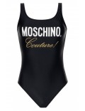 Maillot de bain à gros logo Moschino 0555 NOIR A6134