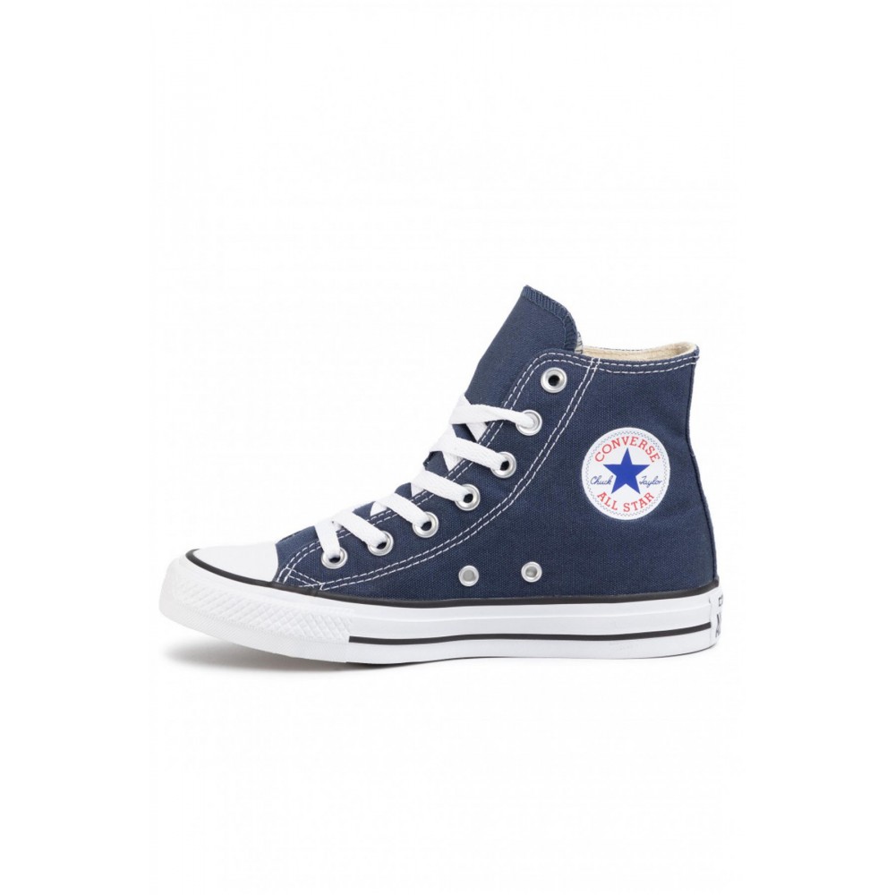 Baskets en toile montantes chuck taylor Converse NAVY M9622