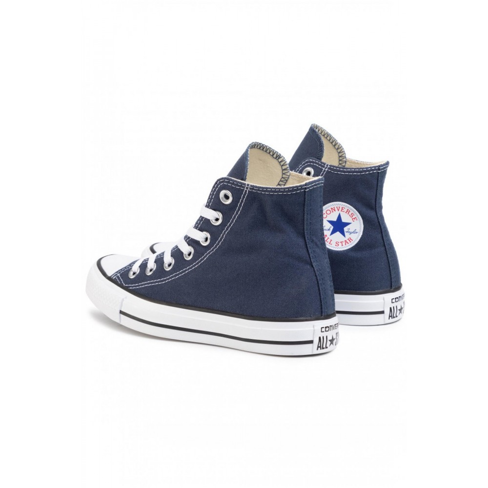 Baskets en toile montantes chuck taylor Converse NAVY M9622