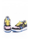 Baskets basses en cuir Sergio tacchini 05 BLACK/PINK STW912015