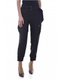 Pantalon 7/8ème taille haute Guess jeans Jet Black A996 W0BB84 WDEL0