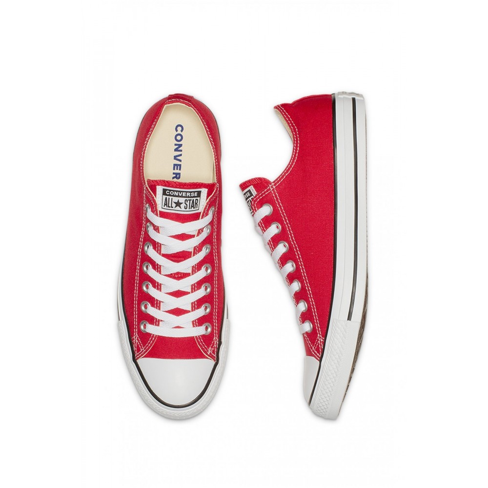 Baskets en toile basses Chuck Taylor Converse Red M9696