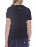 Tee shirt coton printé fluo Diesel 9XX noir T-SILY-WG