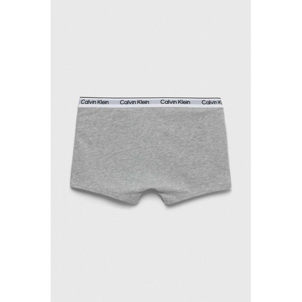 Lot de 5 boxers enfant Calvin klein 0SW Bblue/Springf/Asfaltg/Pwhite/Ghethr B70B700421