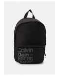 Sac à dos logo unisexe Calvin klein 0GJ Black / Overcast Grey Print K50K510379