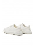 Sneakers basses monochrome Calvin klein YBJ Marshmallow HW0HW01426