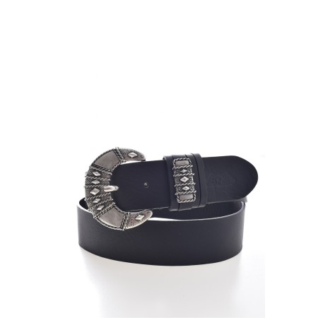 Ceinturon en cuir Von dutch NOIR HALO