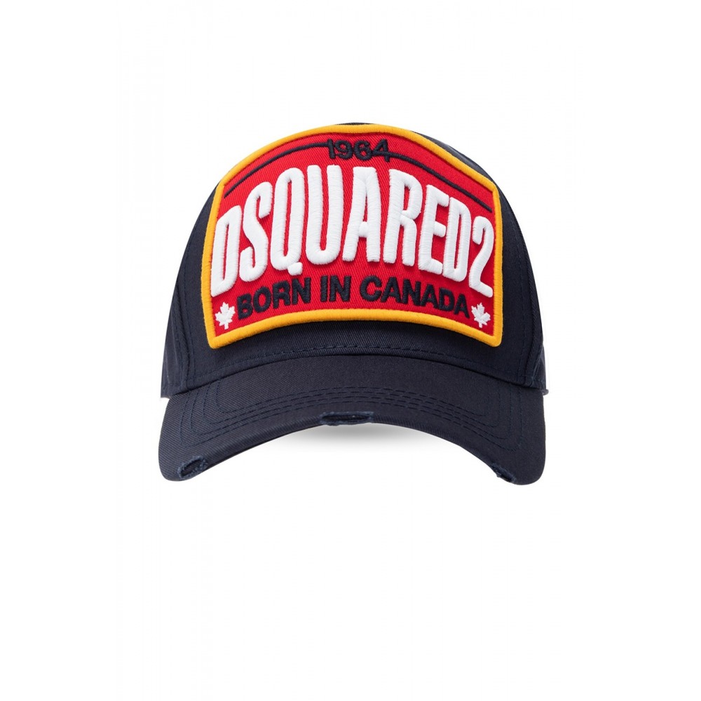 Casquette logo patché Dsquared2 3073 BCM0354