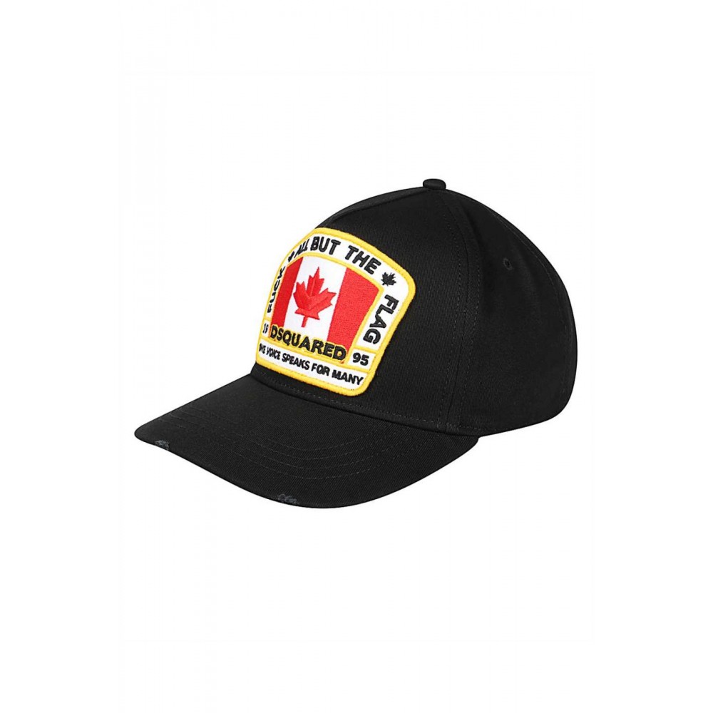 Casquette baseball logo patché Dsquared2 2124 BCM4011