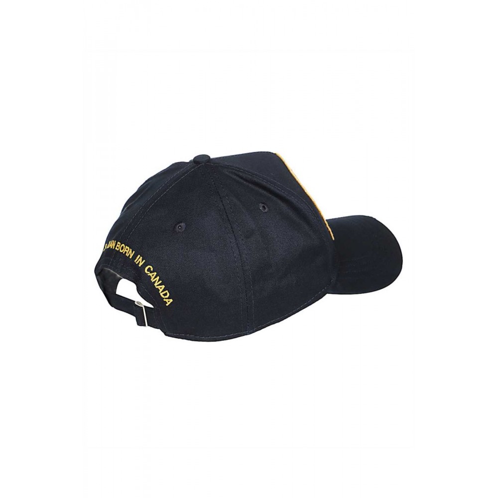 Casquette baseball logo patché Dsquared2 3073 BCM4011