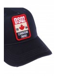 Casquette logo patché Dsquared2 3073 BCM0582