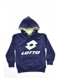 Sweat capuche gros logo Lotto Marine LOTTO23402