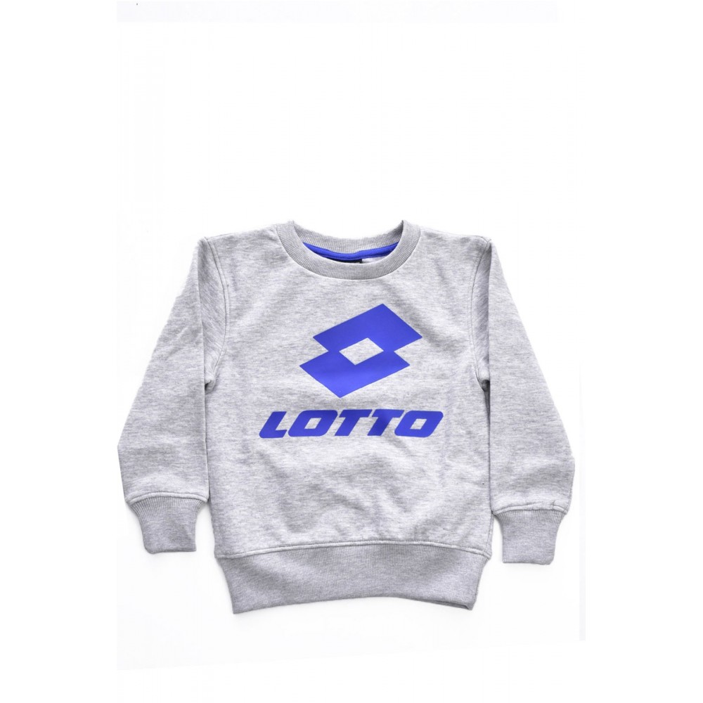 Sweat gros logo Lotto Gris LOTTO23403