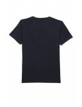 Tee shirt à logo thermofixé Kaporal Navy mel MRISS