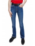 Jean flare stretch effiloché  Calvin klein 1A4 bleu IG0IG00555