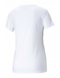 Tshirt print gros logo Puma PUMA WHITE 530076-02