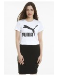 Tshirt print gros logo Puma PUMA WHITE 530076-02