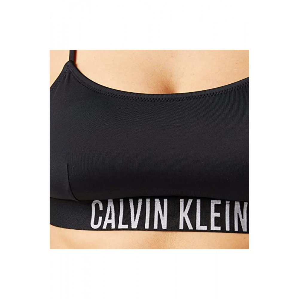 Bandeau rembourré à bandes logo Calvin klein BEH Pvh Black KW0KW01851