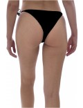 Bas de bikini logo signature Karl lagerfeld Black KL22WBT03